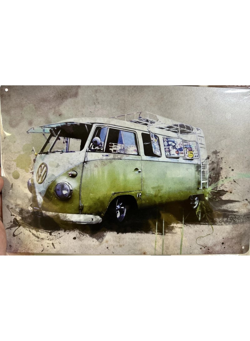 ALCOACH Metal Truck Wall Art Decorative Sign – Industrial Vintage Style - Image 4