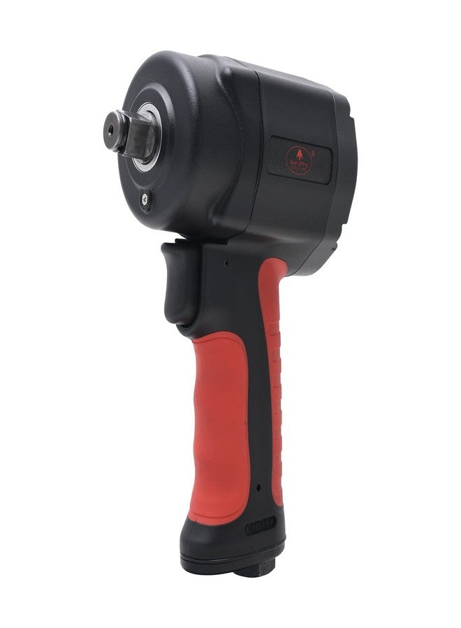 AEROPRO TOOLS 1/2-Inch composite Mini Air Impact Wrench(AP9515),compact design with 810FT-LBS strong torque - Image 1