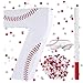 Lcoor Baseball Birthday Decorations Baseball Number 7 Piata with Blindfold Stick Blindfold Confetti for Baseball Pinata Sports Theme 7th Birthday Party Supplies 7TH - Image 2