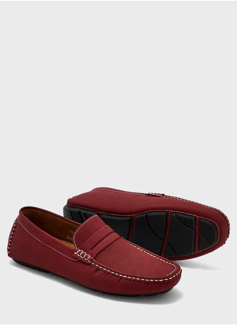 Robert Wood - Saddle Detail Loafers - Image 1