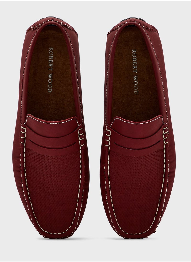 Robert Wood - Saddle Detail Loafers - Image 1