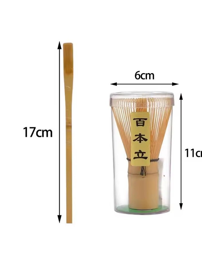 مضرب شاي الماتشا الياباني التقليدي، مضرب ماتشا ياباني من الخيزران لتحضير شاي الماتشا الاحتفالي، أداة مثالية لخفق الماتشا والقهوة - Image 2