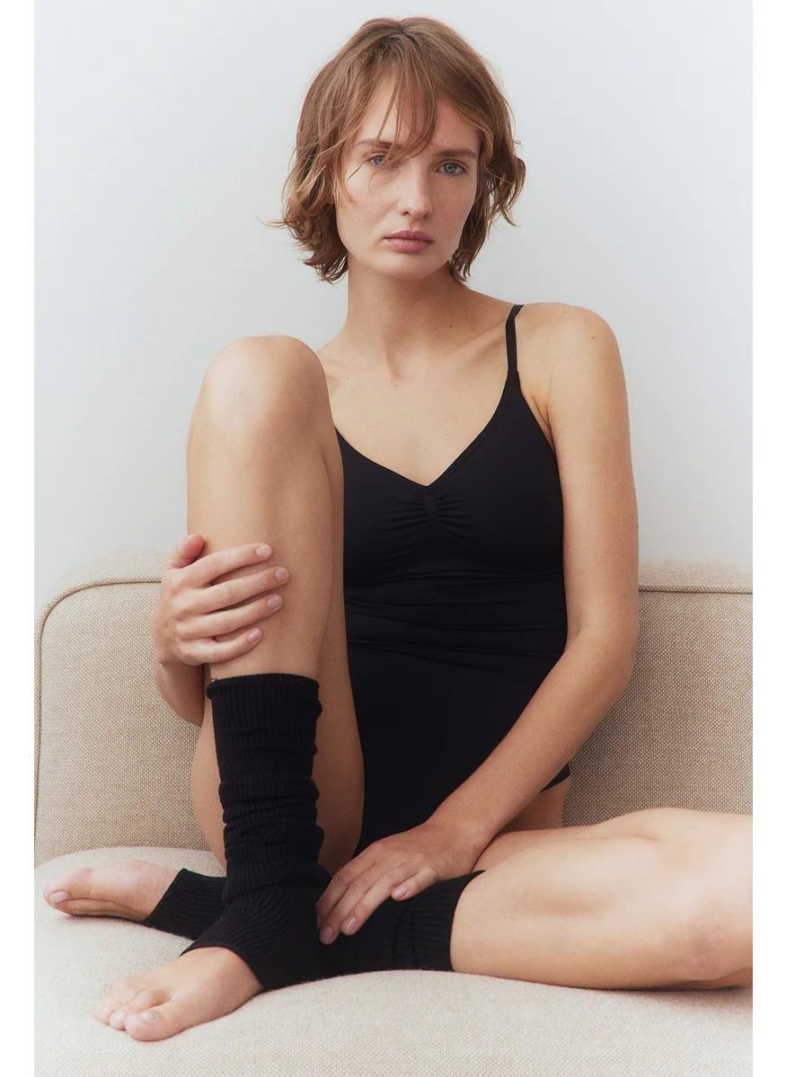 H&M Long Rib-Knit Leg Warmers
