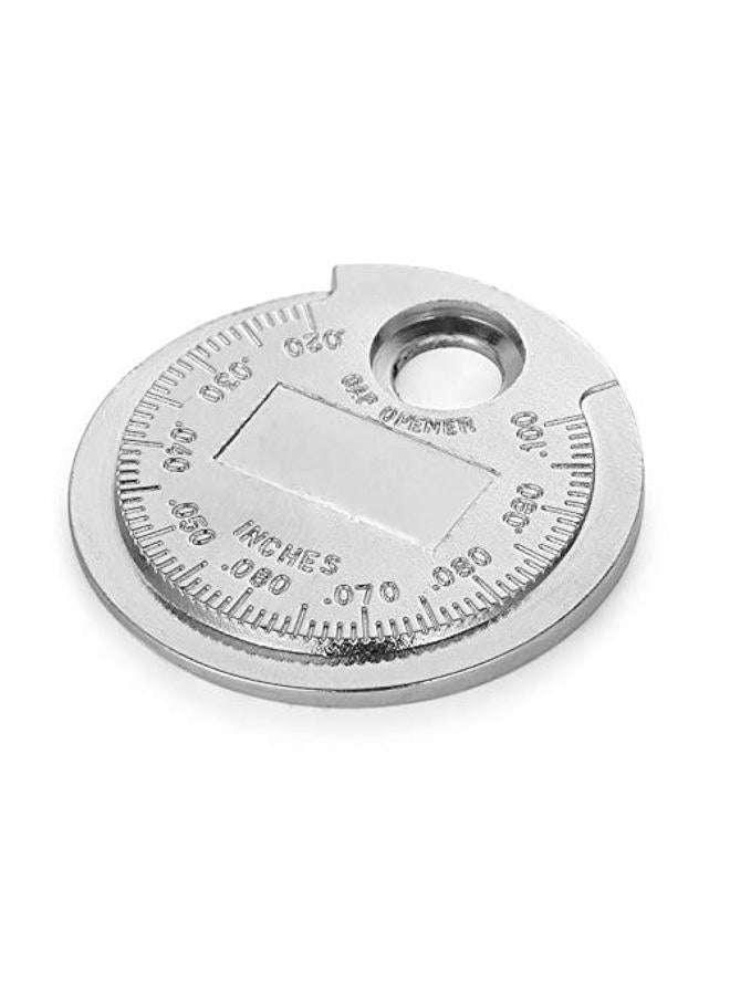 P1TOOLS Spark Plug Gap Tool Gapper Gauge- Wire Spark plug Socket gap measuring tool Scaled from .020" to .100" - Image 1