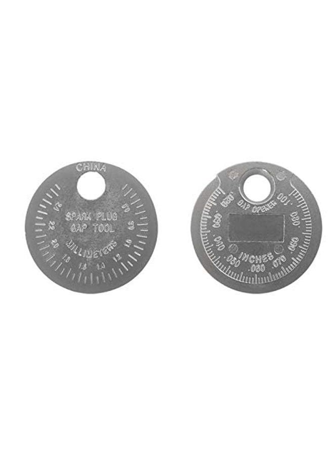 P1TOOLS Spark Plug Gap Tool Gapper Gauge- Wire Spark plug Socket gap measuring tool Scaled from .020" to .100" - Image 2