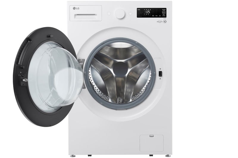 إل جي 13 kg Washer with 8Kg Dryer  | Front Load washing Machine | 6 Motion DD | AI DD | Steam | TurboWash360 | Essence White color WSN1308WHT Essence White (Glossy) - Image 2