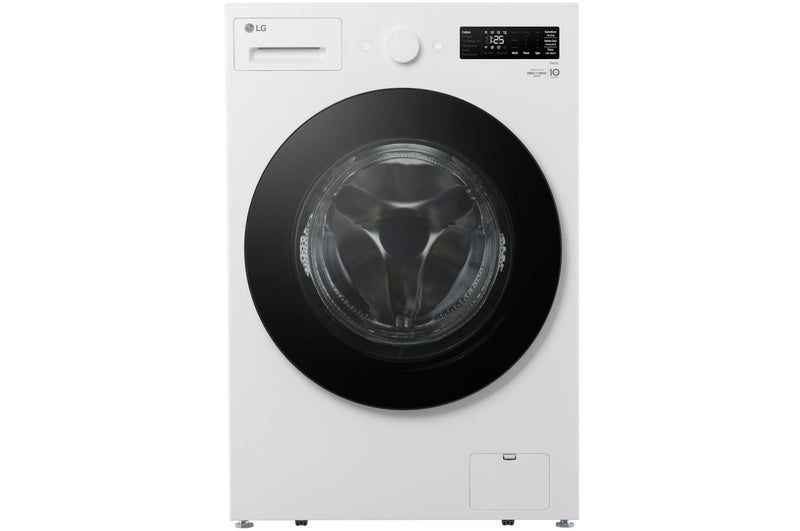 إل جي 13 kg Washer with 8Kg Dryer  | Front Load washing Machine | 6 Motion DD | AI DD | Steam | TurboWash360 | Essence White color WSN1308WHT Essence White (Glossy) - Image 1