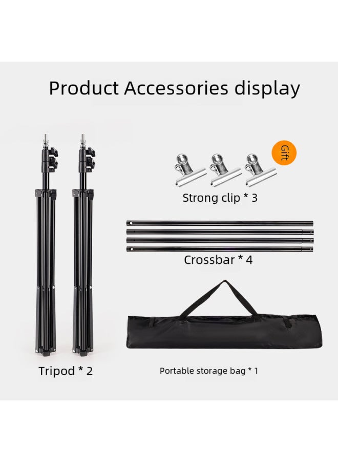 Live Photography Background Frame Photo Background Door Frame Telescopic Rod Trembles Live Room Frame Shooting Props Cloth - Image 2