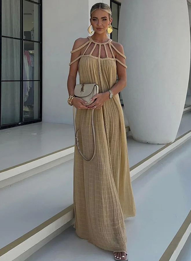SIMPLEE Summer New Socialite Temperament Slim Fit Dress