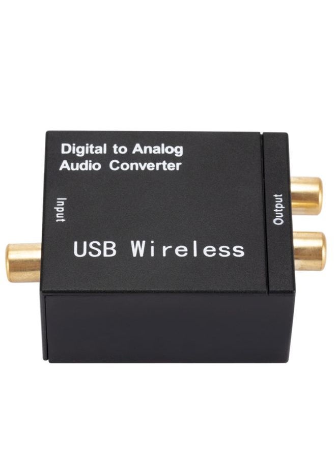 BURAQ YP028 Bluetooth Digital To Analog Audio Converter, Specification: Host+US Plug Power Adapter  - Image 2