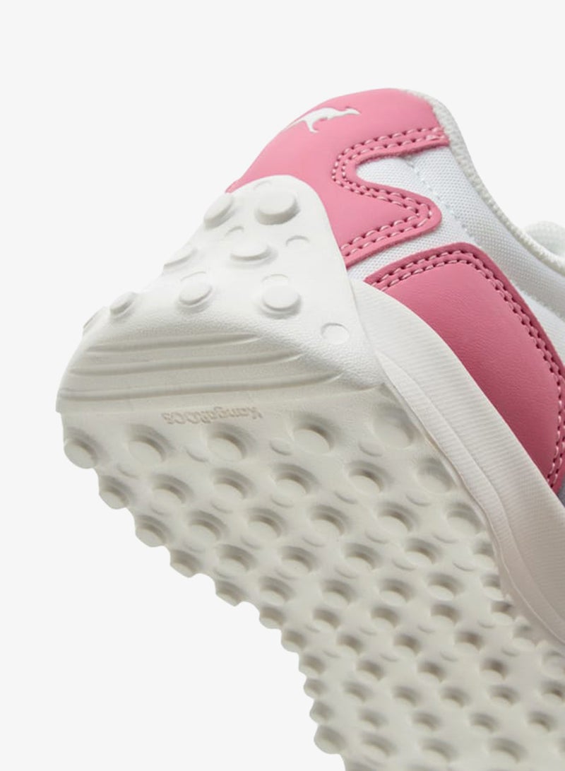 kangaROOS Girl's Colourblock Sneakers with Hook and Loop Closure - Image 5