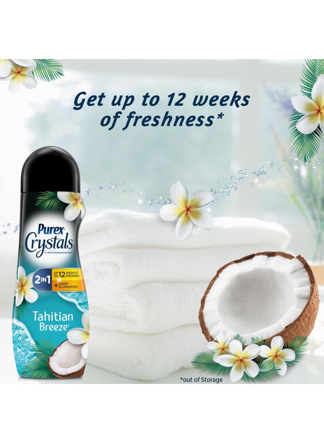 Purex Crystals in-wash Fragrance and Scent Booster, Tahitian Breeze, 21 Ounce (Pack of 4) - Image 5