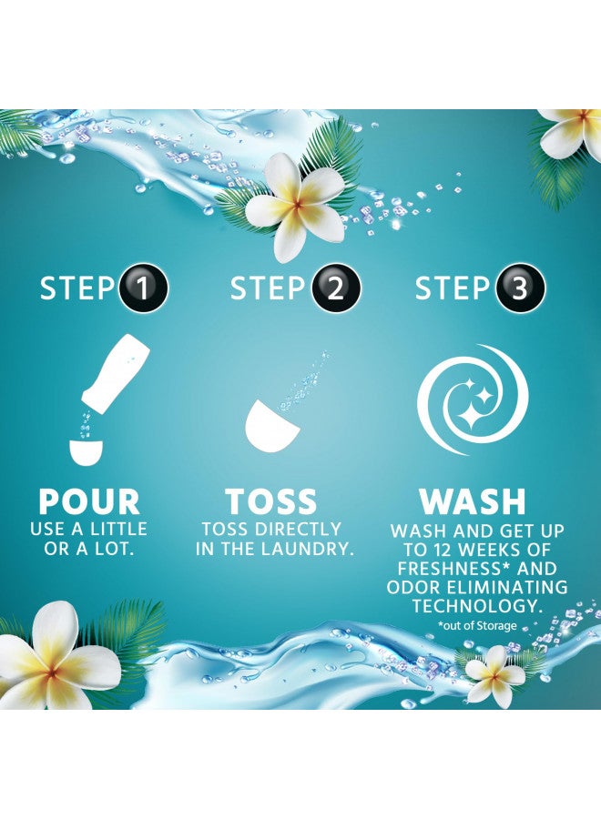 Purex Crystals in-wash Fragrance and Scent Booster, Tahitian Breeze, 21 Ounce (Pack of 4) - Image 4