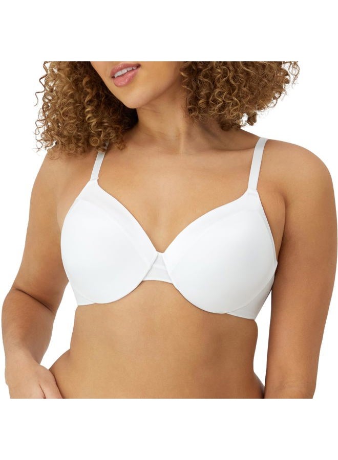 Maidenform Women's Comfort Devotion-Extra Coverage Bra Everyday, White, 100B - Image 1