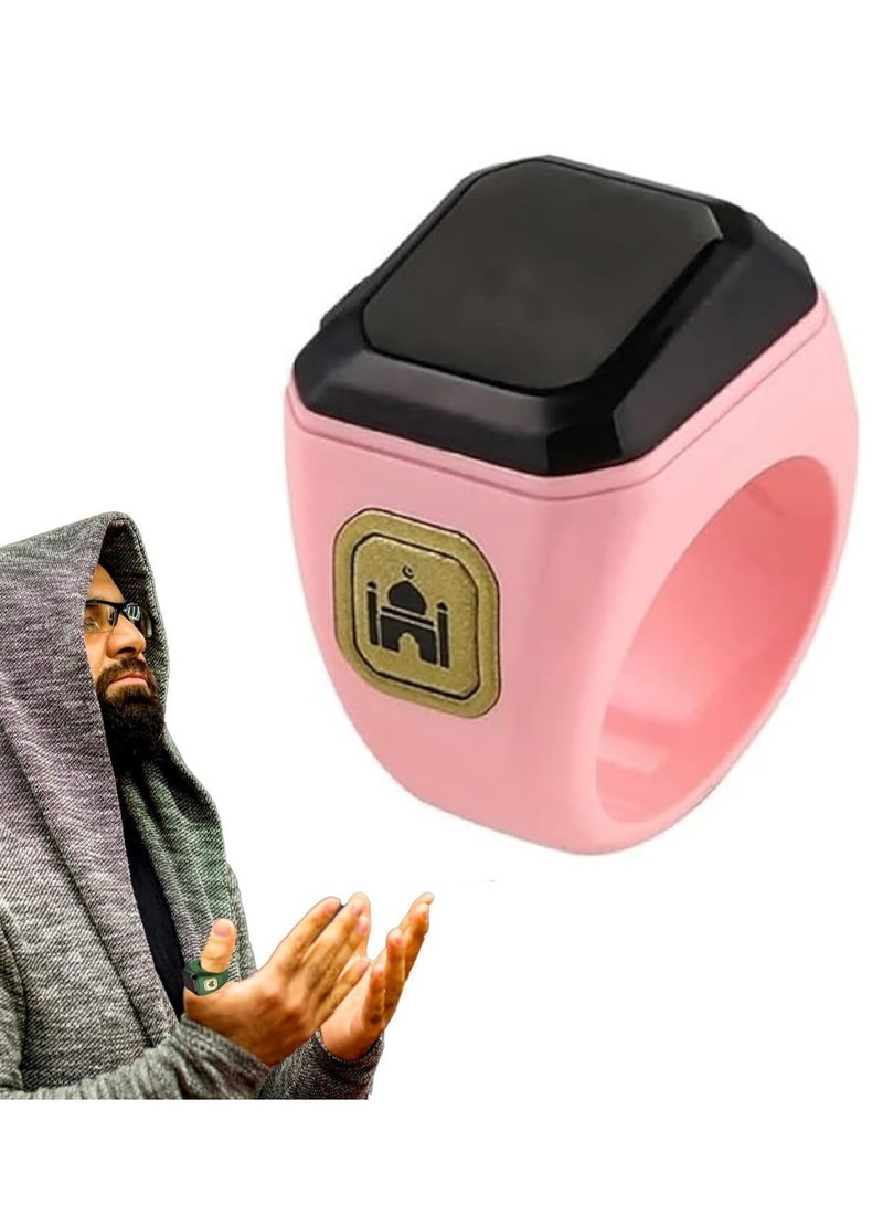 BSTWSH Zikr Ring Smart Ring with Vibration Reminder Tasbih Counter and Bluetooth Connection for Exclusive IQIBLA App and 5 Daily Prayer Reminders, 22 mm  - Image 3