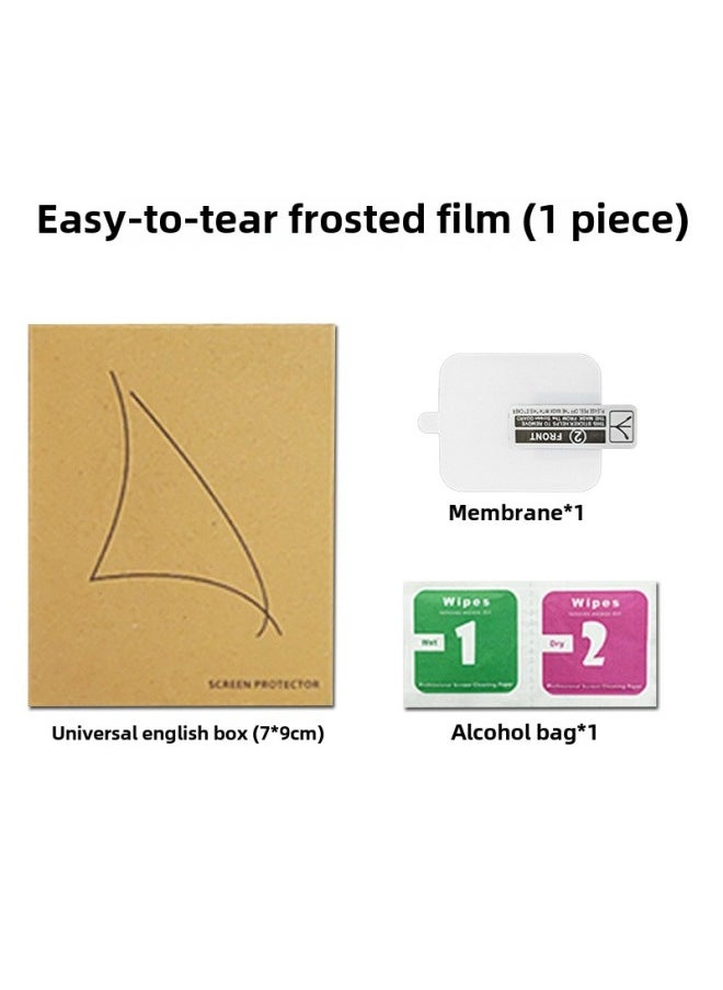 Generic - Applicable AppleWatch 9 Protective Film Apple Watch Film I8 Curved Surface HD Hydrated Film 45SE Frosted Soft Film-Color:Easy To Tear Frosted Film (1 Set)-Dimensions:Iwatch*41mm (7/8/9 Generation) - Image 1