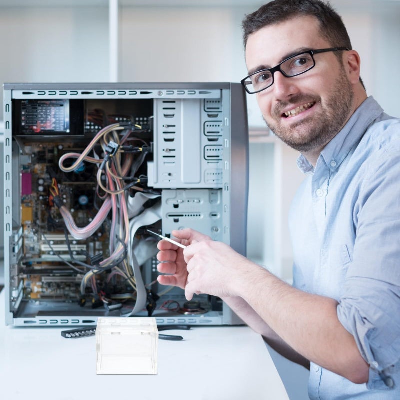 Acrylic Transparent Water Cooling Tank Reservoir Leak Resistant Design DIY PC Cooling System - Image 5