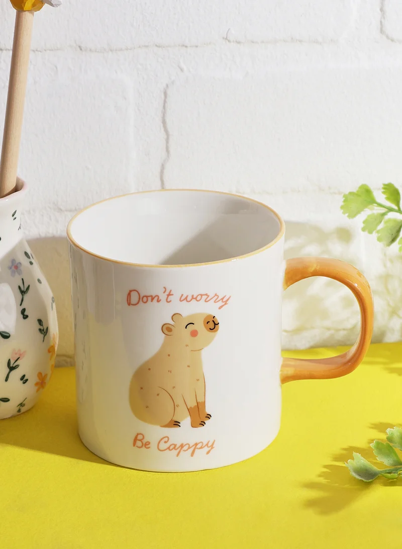 Sass & Belle Dont Worry Be Cappy Mug