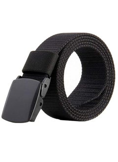 Classic black belt with black metal buckle, perfect for a formal look - pzsku/ZFF5087F933BFF5DE761AZ/45/_/1735746029/dae76bf8-59cf-46bb-b835-6c9847e56eb0