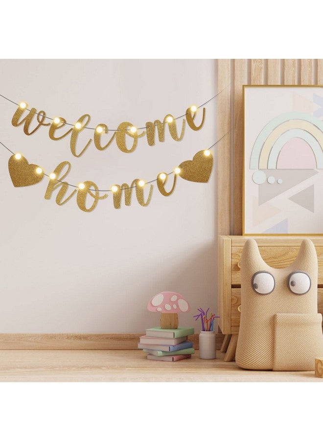 TaoBary 167 Pcs DIY Banner Kit Happy Birthday Glitter Banner Customizable Glitter Make Your Own Kit 162 Letters Symbols and Numbers 3 Rope for Birthday Halloween Wedding Christmas(Champagne Gold) - Image 5