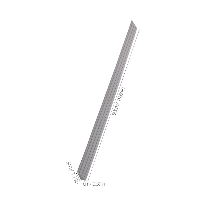 Self Adhesive Robot Ramp Mat Floor Threshold Strip for Smooth Doorway Transition in Grey - Image 2