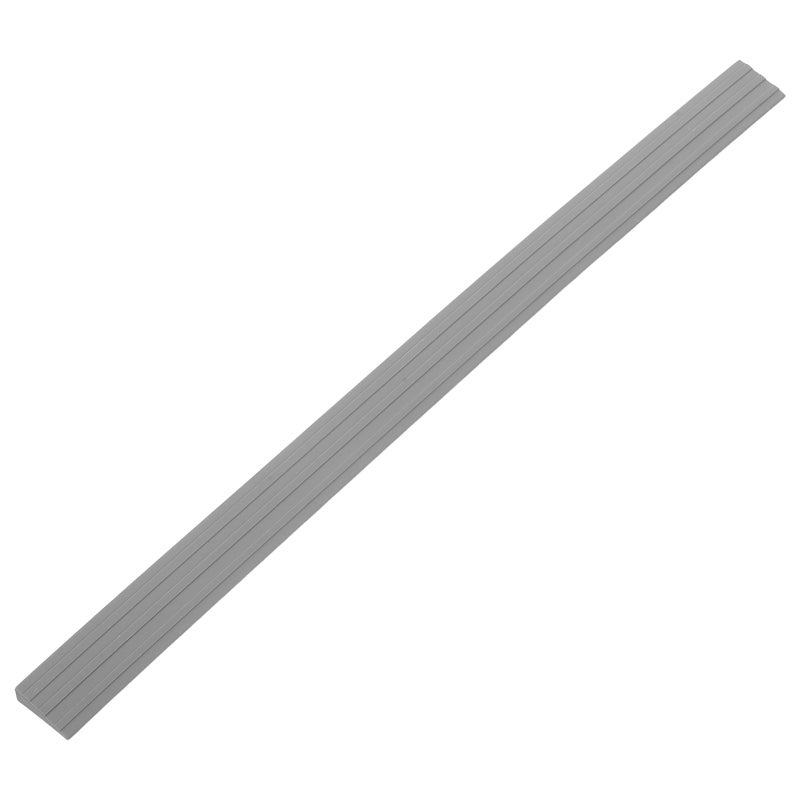 Self Adhesive Robot Ramp Mat Floor Threshold Strip for Smooth Doorway Transition in Grey - Image 1