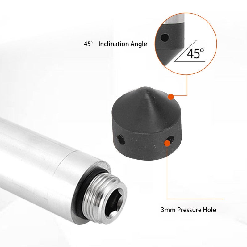 Submersible Level Transmitter: IP68 Waterproof Protection 5m Cable - Removable Stainless Steel Probe High Accuracy - 0.1%F.S Precision for Water Liquid Level Detection - Image 3