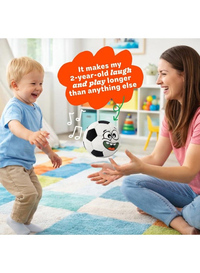 Move2Play Talkin' Sports, Hilariously Interactive Toy Soccer Ball with Music and Sound FX for Toddlers, Kids, Boys, and Girls Ages 2 3 4 5 6 Years Old - Image 4