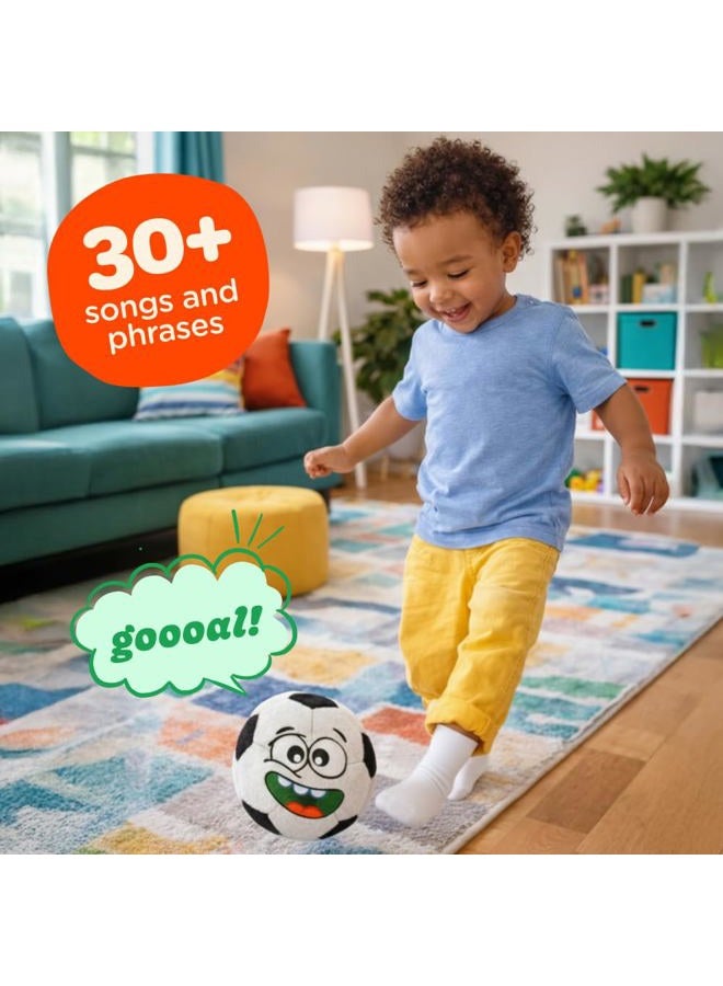 Move2Play Talkin' Sports, Hilariously Interactive Toy Soccer Ball with Music and Sound FX for Toddlers, Kids, Boys, and Girls Ages 2 3 4 5 6 Years Old - Image 2