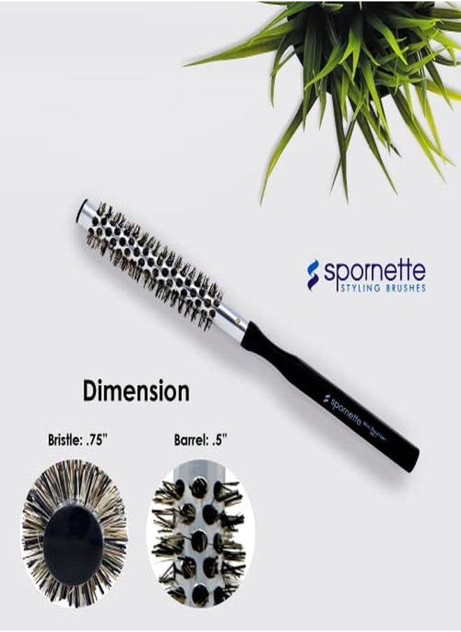 Spornette .5 Inch Mini Rounder Hair Brush Mr 1  - Image 4