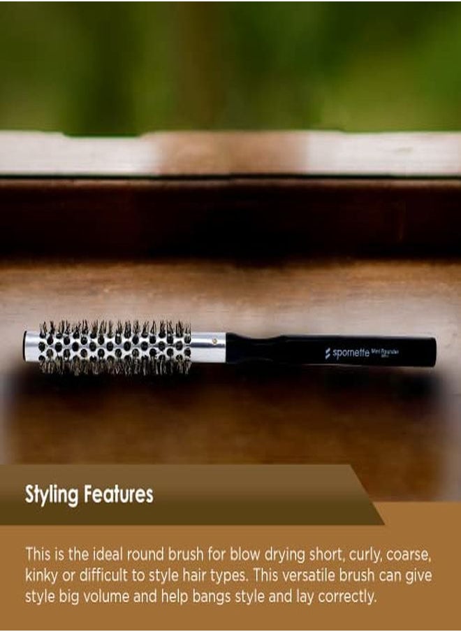 Spornette .5 Inch Mini Rounder Hair Brush Mr 1  - Image 3