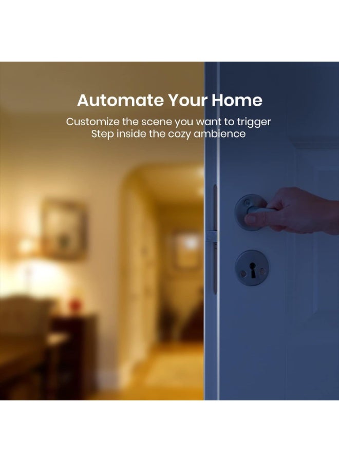 BroadLink FastCon Smart Home Sensor Kit, Radar Motion Sensor, Smart Window Door Sensor, Temperature and Humidity Sensor, and Mini Hub for Smart Home Automation, Compatible with Alexa - Image 5