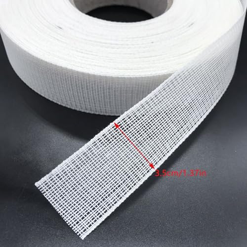 ArrErr 2 Yards Fabric Hemming Guide Adjustable Unrolling Sewing on Fishbone Hem Tape Edge Lining Rolls for Narrow Rolled Hem Line Curved Hemlines Sheer Dress Wedding Veil Skirt Clothing Sewing Machine - Image 2