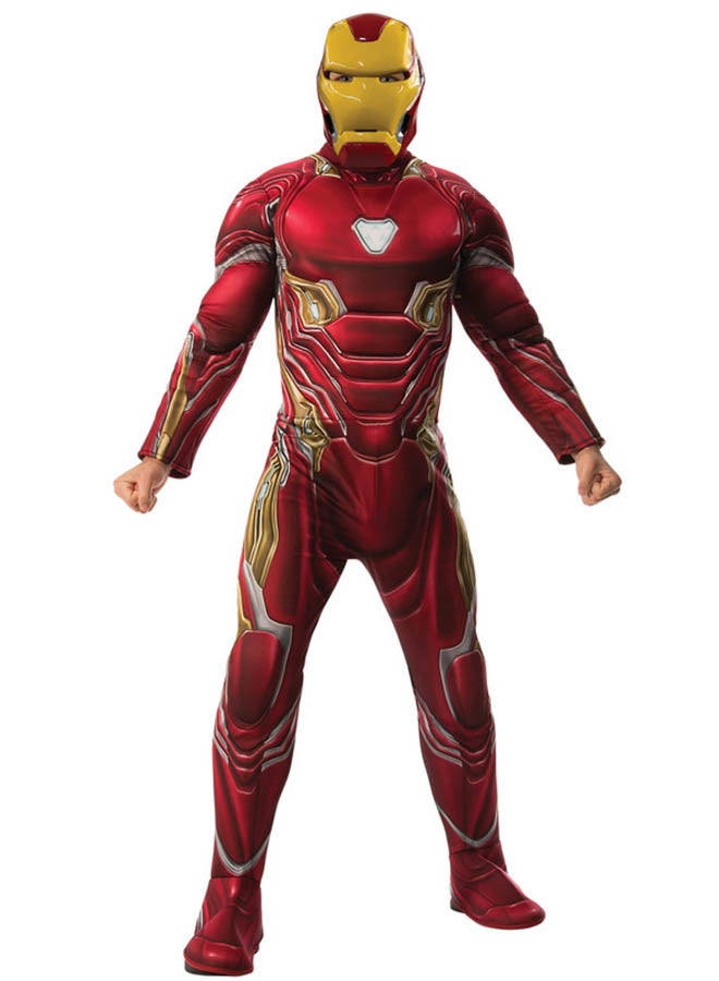 RUBIE'S Deluxe Iron Man Costume For Age 9-10 Years,Size XL (Height 140cm) - Image 3