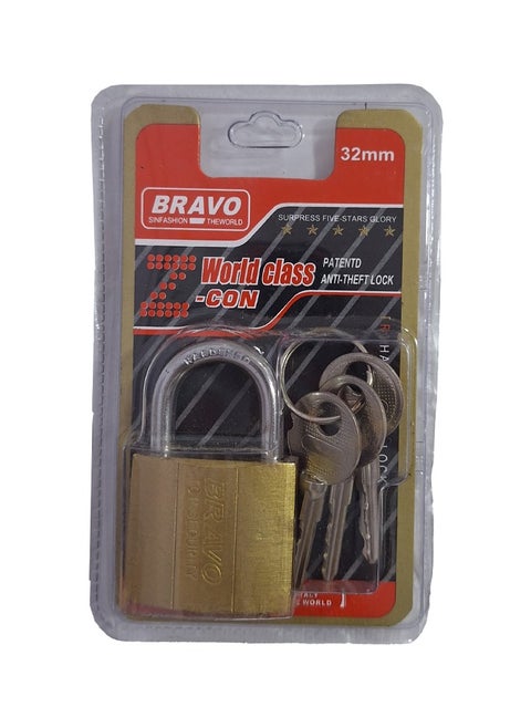 high quality lock is durable and safe. They come in different models, high security with 3 keys (32 mm) and others with different key numbers and sizes