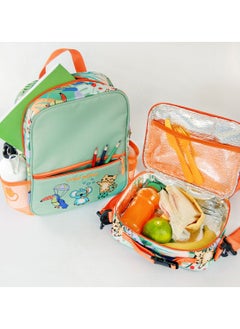 Milk&Moo Milk&Moo Kids Backpack with Lunch Box, School Backpack Set for Girls and Boys, 2 in 1 Toddler Backpack, Insulated Kids Lunch Bag, Suitable For Pre School, Kindergarten, Elemantary Grade  - Image 4