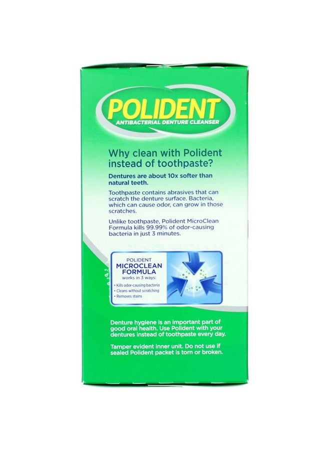 Polident Smokers, Antibacterial Denture Cleanser 84 ea (Pack of 3) - Image 3