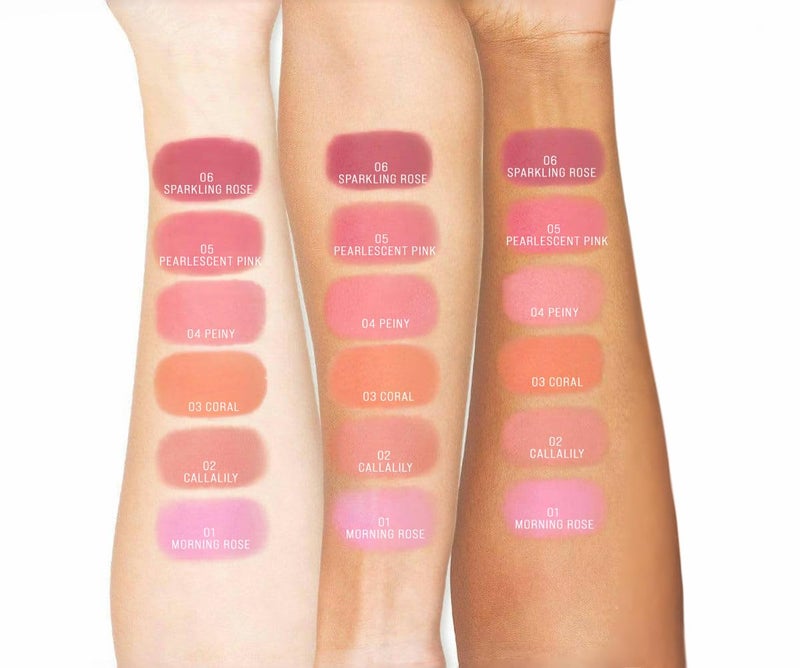TINTARK Cheeky Blush Compact for Face Cheeks, Talc Free Blusher Palette, Matte Powder Makeup, Natural Healthy, Mauve Pink Magenta Peach Red, Vegan Cruelty Free - Image 3