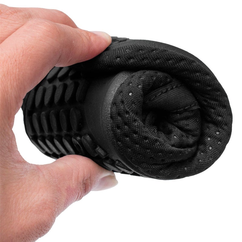 BARERUN Women Men Quick-Dry Water Shoes for Water Sport Beach Pool Camp Black 10-11 US Men - Image 4