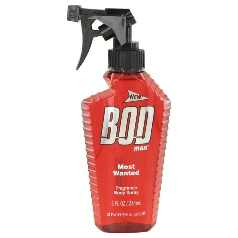 BOD man Fragrance Body Spray, Most Wanted, 8 fl oz - Image 2