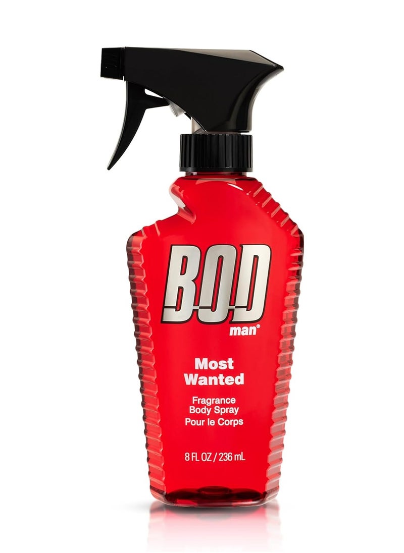 BOD Man BOD Man Fragrance Body Spray, Most Wanted, 8 fl oz  - Image 1