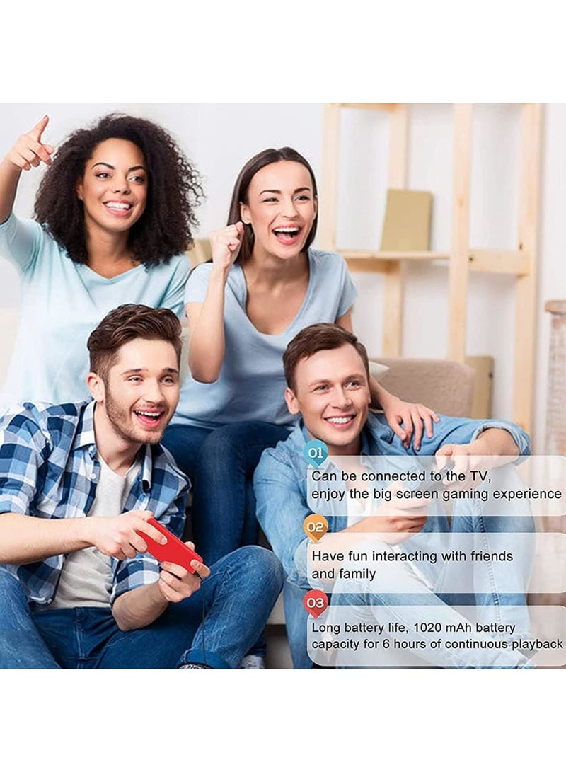 KASTWAVE Handheld Game Console, 500 Super Classic FC Games, Mini Handheld Game Console with 3.0-Inches Color Screen, 1020mAh Rechargeable Battery Portable Game Connect to TV and Two Players - Image 2