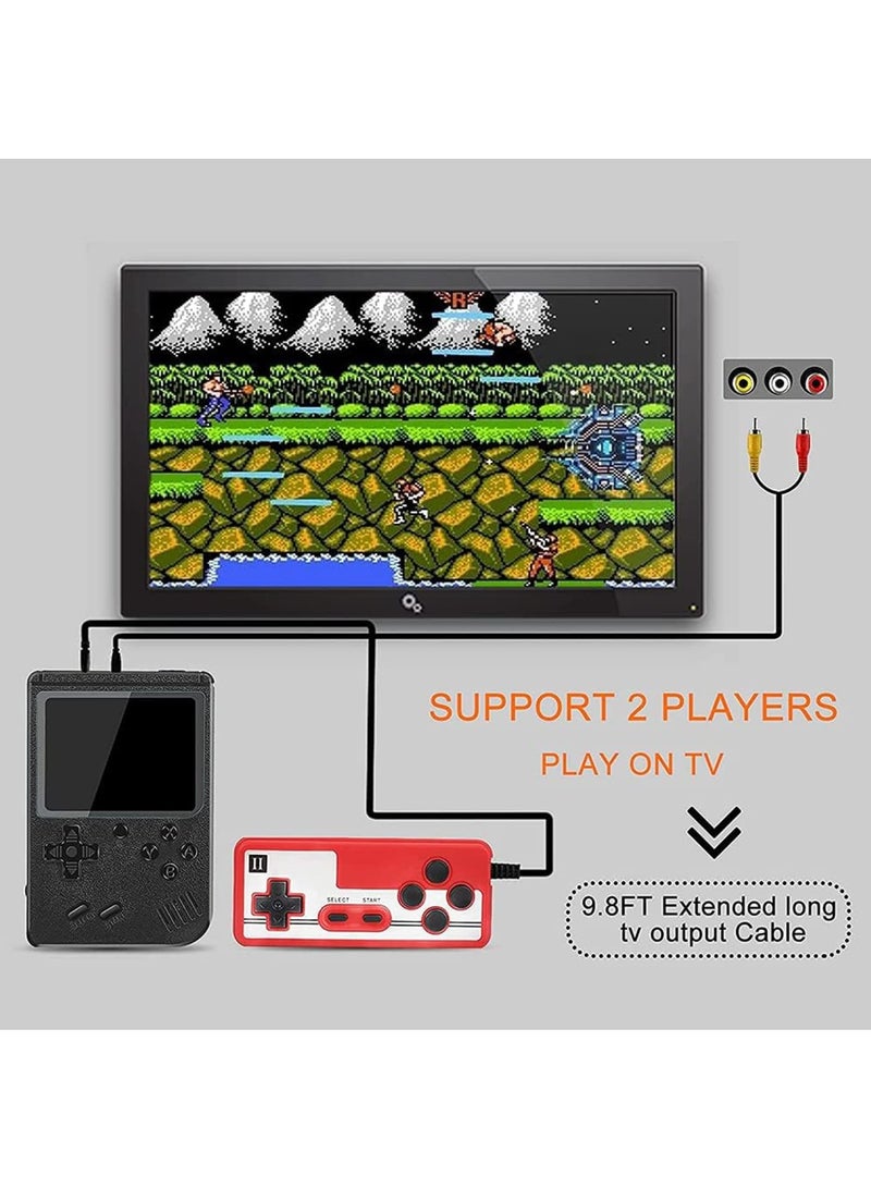 KASTWAVE Handheld Game Console, 500 Super Classic FC Games, Mini Handheld Game Console with 3.0-Inches Color Screen, 1020mAh Rechargeable Battery Portable Game Connect to TV and Two Players - Image 4