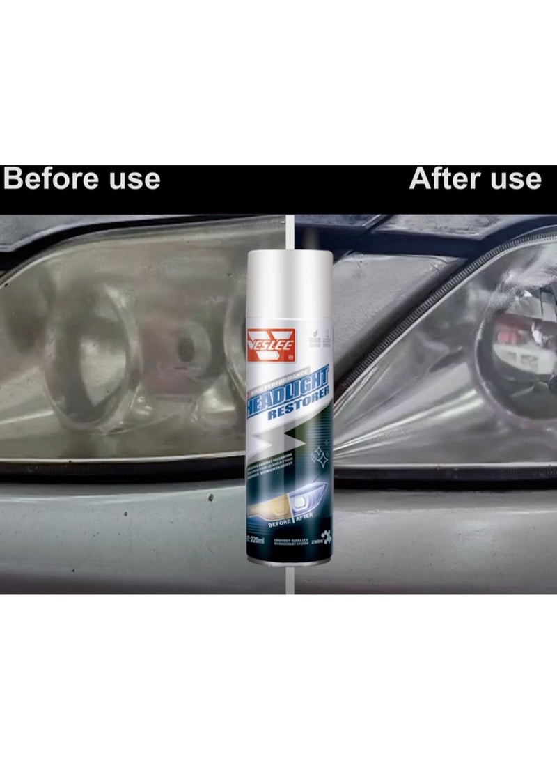 VESLEE Headlight Restorer Spray 220 ml VESLEE - Image 1