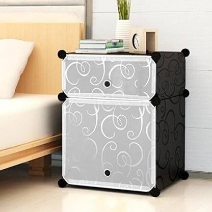 Whitecloud TRANSFORMING HOMES Whitecloud TRANSFORMING HOMES 2Cube DIY Plastic Closet Organizer Storage Shelves for Bedroom Living Room and Kids Room 395x37x745 STCBS004  - Image 2