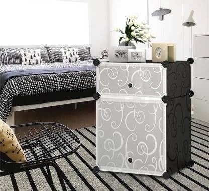 Whitecloud TRANSFORMING HOMES Whitecloud TRANSFORMING HOMES 2Cube DIY Plastic Closet Organizer Storage Shelves for Bedroom Living Room and Kids Room 395x37x745 STCBS004  - Image 4