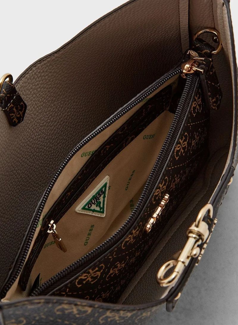 GUESS Eco Brenton Hobo Bag