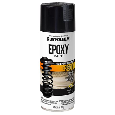 Rust-Oleum 263376 Automotive High Performance Epoxy Spray Paint, Gloss Black, (340 grams/Can) - Image 2