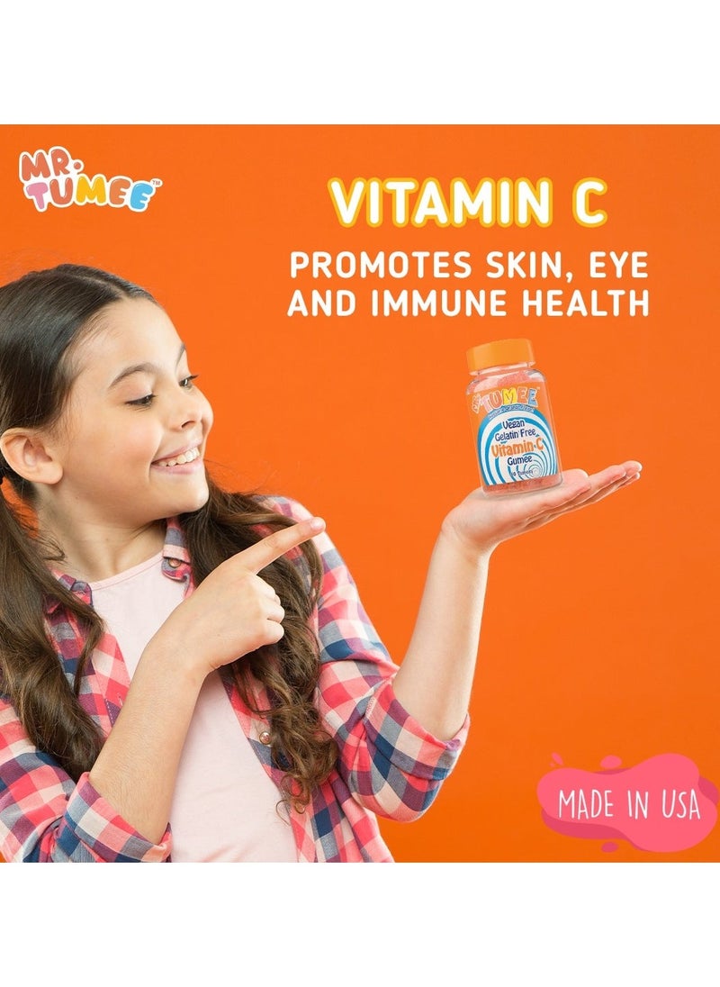 MR.TUMEE Vitamin C Gelatin Free 60 Gummies - Image 2