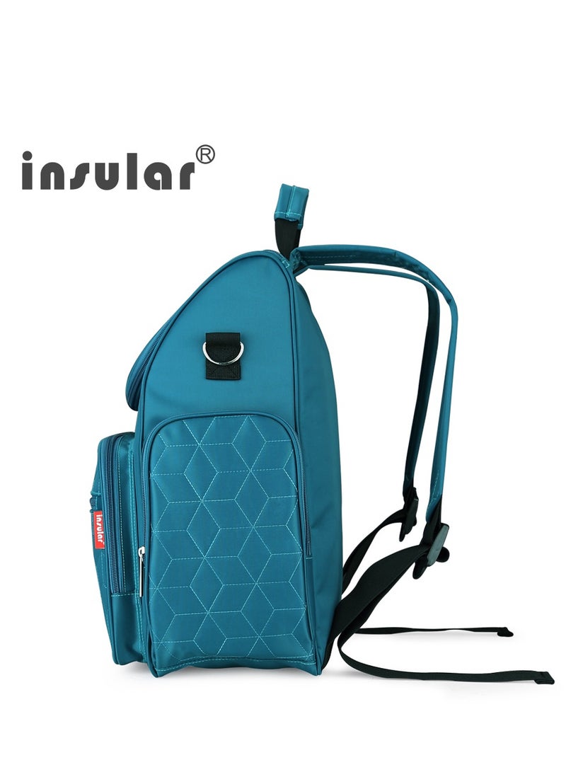 انسولار ماء النايلون حقيبة متعددة الوظائف حقيبة الأم قدرة كبيرة تحمل حقيبة الأم والطفل في انتظار الولادة حقيبة حقيبة الأم عبر الحدود - Image 2